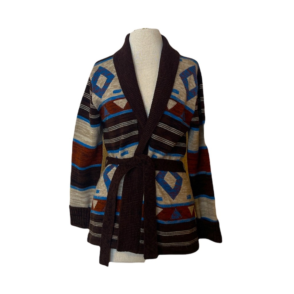 {vintage} Wrap Sweater